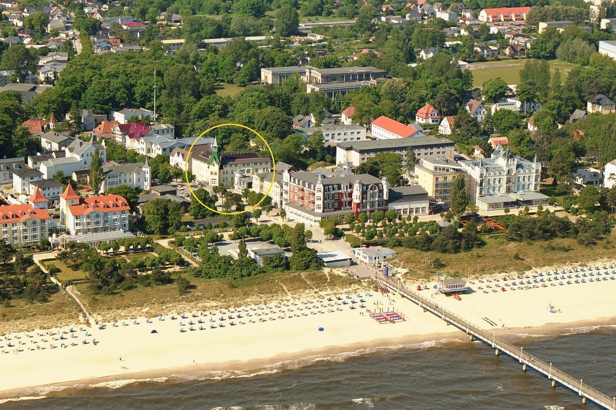 Hotel Duenenschloss Mit Private Spa Zinnowitz Kültér fotó